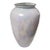 Antique Stunning Opalescent Irridescent White Mother of Pearl Art Glass Vase Checho-Slavakia 7" 19th Century For Sale