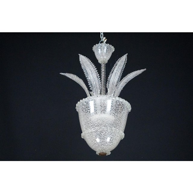 Vintage Italian Murano Glass Pendant Light, 1930s For Sale - Image 14 of 14