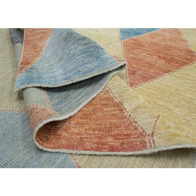Textile Turkish Oushak Rug 12'2" x 15'4" #18579 For Sale - Image 7 of 8