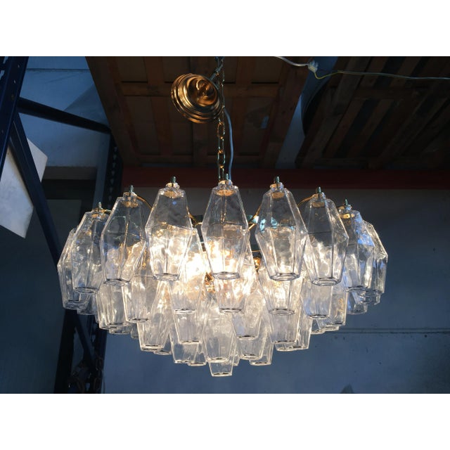 Italian Murano Glass Sputnik Chandelier Poliedro For Sale - Image 9 of 11