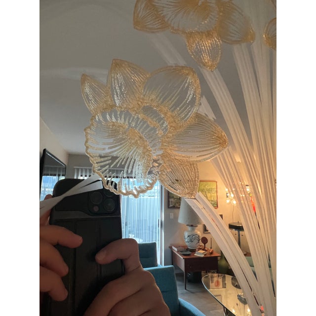 Postmodern Vintage Octagon Wall Mirror: 1980s Windsor Postmodern Floral Design, Robert Slimbach For Sale - Image 3 of 9