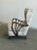 Mid-Century Modern 1970s Swedish Highback Lounge Chair in Plaid For Sale - Image 3 of 17