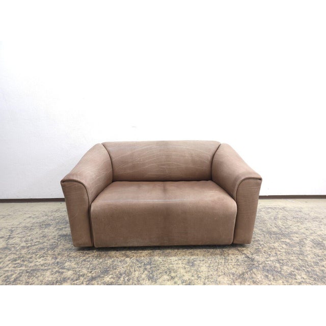 Set of DS 47 2-Seater Sofas in Brown Leather from de Sede For Sale - Image 13 of 15