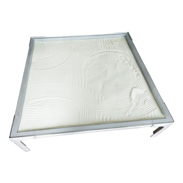 Vintage Italian La Palma Dune Coffee Table by Enzo Berti, 1990s For Sale