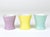 Mid-Century Pastel Daisy Porcelain Egg Cups from Lilien, Austria, 1950s, Set of 6 For Sale - Image 6 of 14