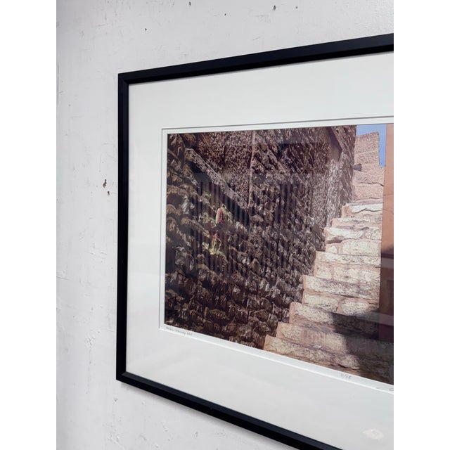 Circa 2005 Ravi Anand "Bikaner Stairway" Photograph, Numbered + Framed For Sale - Image 4 of 12