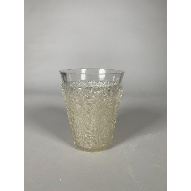 René Lalique (1860-1945) "St. Tropez" Vase, Circa 1937, Art Deco For Sale - Image 9 of 12