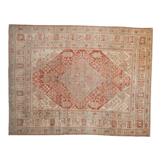 Vintage Distressed Joshegan Carpet - 7'8" x 9'10" For Sale
