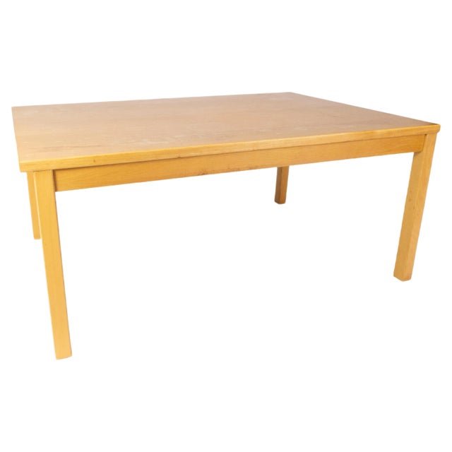 Danish Coffee Table in Beech, 1960s For Sale