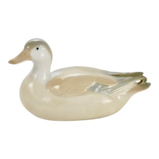 Porcelain Duck Figurine For Sale