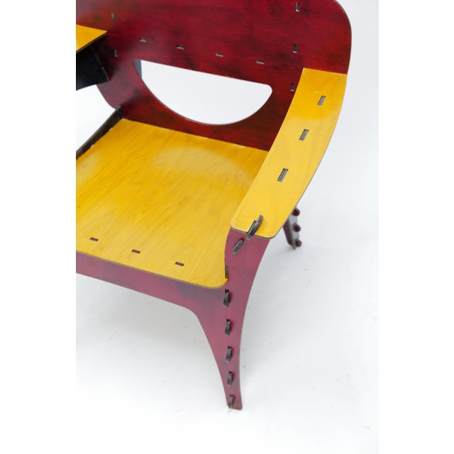 Late 20th Century Puzzle Chair by David Kawecki For Sale - Image 11 of 13