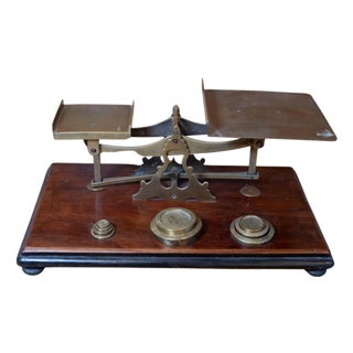 Early 20th Century English Postal Scale For Sale