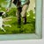 Figurative Decorative Vintage Wall Art of Framed & Famed Hunting & Fishing Wallpaper Scene For Sale - Image 3 of 5