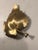 Mid-Century Modern 1950s Krementz 14k Gold Overlay Leaf Brooch For Sale - Image 3 of 9