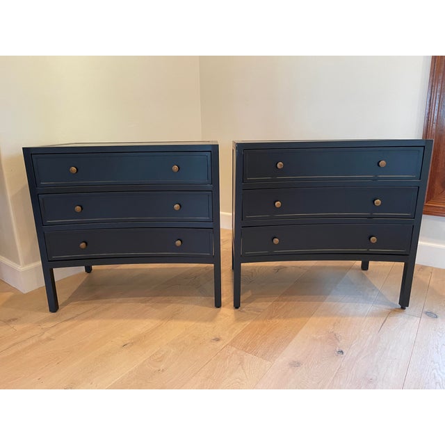 Made Goods Campaign Parker Double Nightstands a Pair Chairish