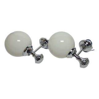 Art Deco Sconces, Poland, 1970s, Set of 2 For Sale