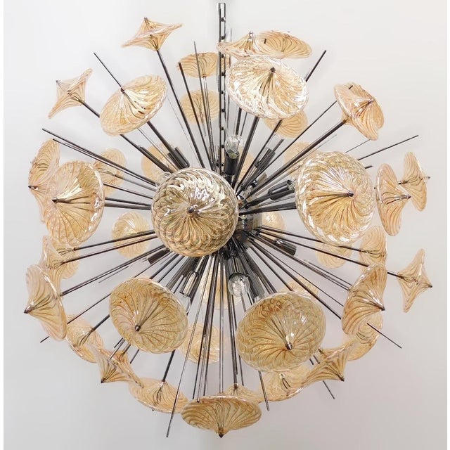 Italian 21st Century Rondella Sputnik Chandelier by Fabio LTD For Sale - Image 3 of 8