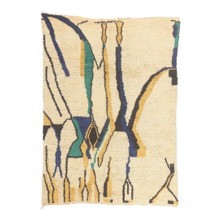 Vintage Beni Ourain Moroccan Rug, 06'09 X 09'06 For Sale