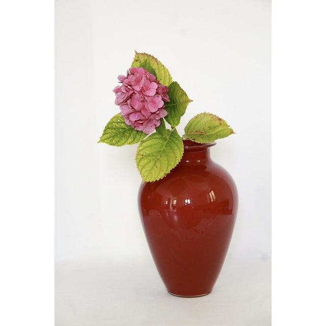 Mid-Century Modern Corniola Vase in Murano Glass by Ercole Barovier for Barovier and Toso, 1960s For Sale - Image 3 of 10