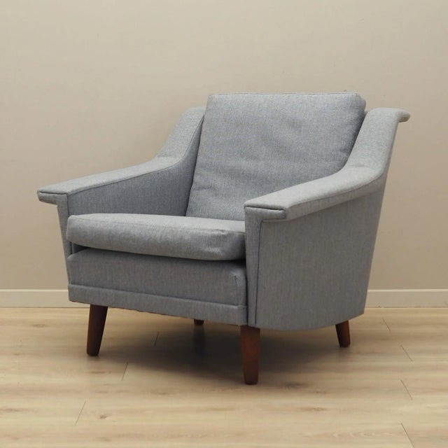 Danish Grey Armchair, 1960s For Sale - Image 16 of 16