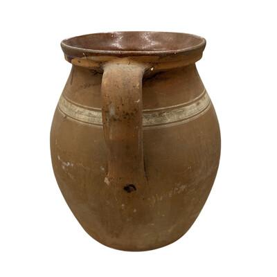 Antique Hungarian Folk Art Pottery For Sale - Image 4 of 5