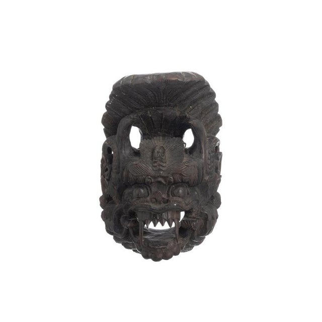 Indonesian Art Barong Sculpture For Sale - Image 6 of 6