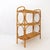 Vintage Bohemian Style Three-Tier Rattan Shelf, 1960s For Sale - Image 4 of 15