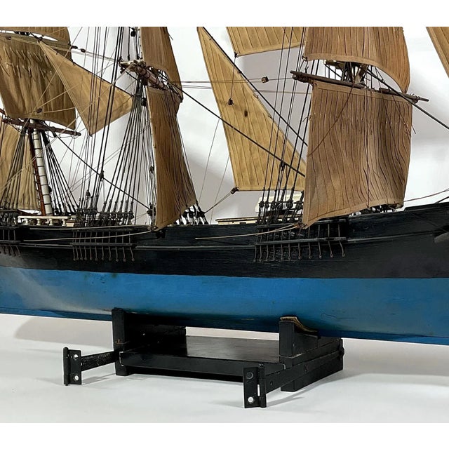 Antique Ship Model "Flying Cloud" For Sale - Image 11 of 12