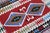 1970s 1970s Geometric Oushak Hand Knotted Luxury Wool Kilim Rug For Sale - Image 5 of 9