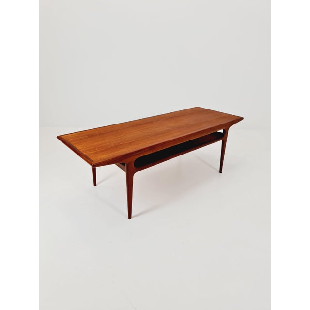Danish Teak Coffee Table by Johannes Andersen, 1960s. Design year: 1960s. Made in Denmark by Johannes Andersen....