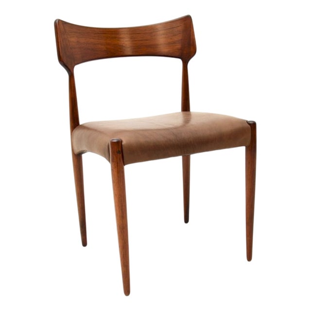Vintage Danish Desk Chair by Bernhard Pedersen for Bernhard Pedersen & Son, 1960 For Sale