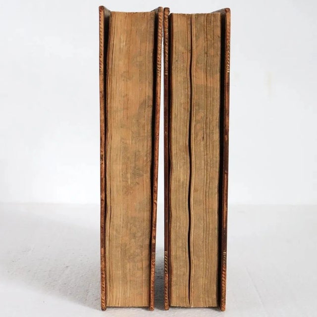 Early 19th Century Hudibras, A Poem by Samuel Butler 2 Volume Leather Books - Set of 2 For Sale In Denver - Image 6 of 13