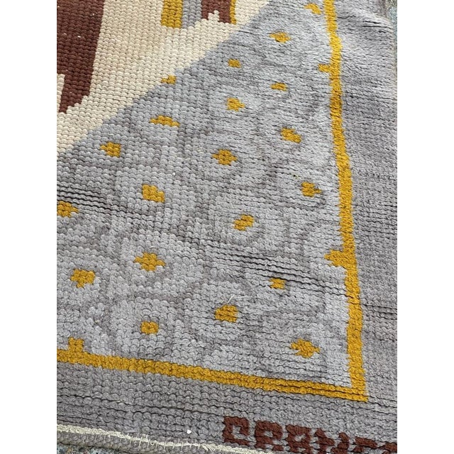 Art Deco French Rug by Cransac, 1930s For Sale - Image 15 of 18