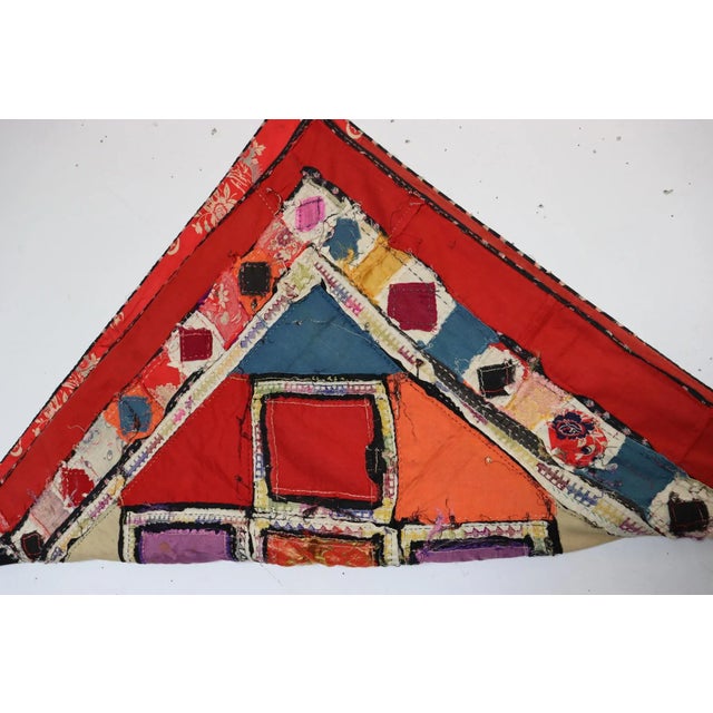 Vintage Embroidered Uzbek Wall HungTapestry, 1920s For Sale - Image 10 of 11