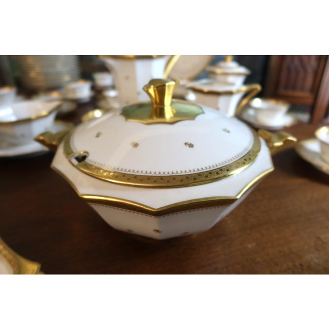 Porcelain Dinner Service from Limoges, 1950s, Set of 109 For Sale - Image 11 of 17