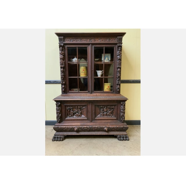 Age: circa 1930 Wood type: solid oak Condition: very good, meticulously maintained, fully restored original condition...