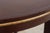 Baker Burl Walnut Mahogany Round Lamp Table For Sale - Image 9 of 13