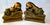 Vintage Set of Lion Bookends, Objects D' Art, by Andrea Sadek For Sale - Image 4 of 8