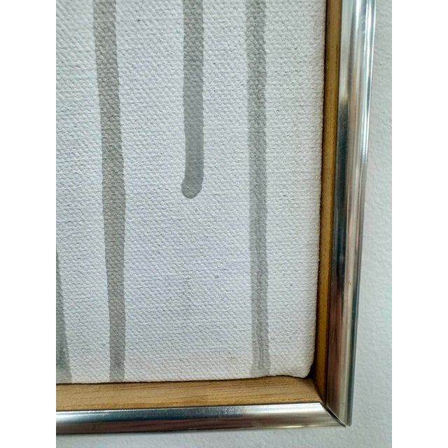 1981 Organic Modernist Mixed Media Abstract Painting For Sale In West Palm - Image 6 of 11