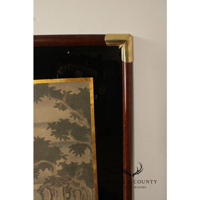 Mid 20th Century Framed Asian Figural Print After “Refusing The Seat” For Sale - Image 11 of 16