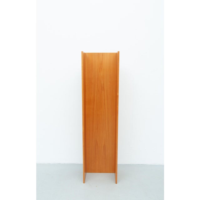 Wilhelm Renz Vintage Wall Shelf in Cherry Wood by Walter Wirz for Wilhelm Renz, 1960s For Sale - Image 4 of 8