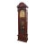 Antique Late 19th Century Victorian Mahogany 9 Tube Tall Case Grandfather Clock For Sale