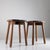 Wooden Stools by Pierre Gautier Delaye, France, 1960s, Set of 2 For Sale - Image 11 of 18