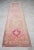Rose Distressed Oushak Runner Rug - Hand Knotted Hallway - 2′ 9″ × 11′ 7″ For Sale - Image 8 of 12