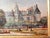 Framed Original Painting Fontainebleau Palace Landscape by Valeriya S. For Sale - Image 4 of 12