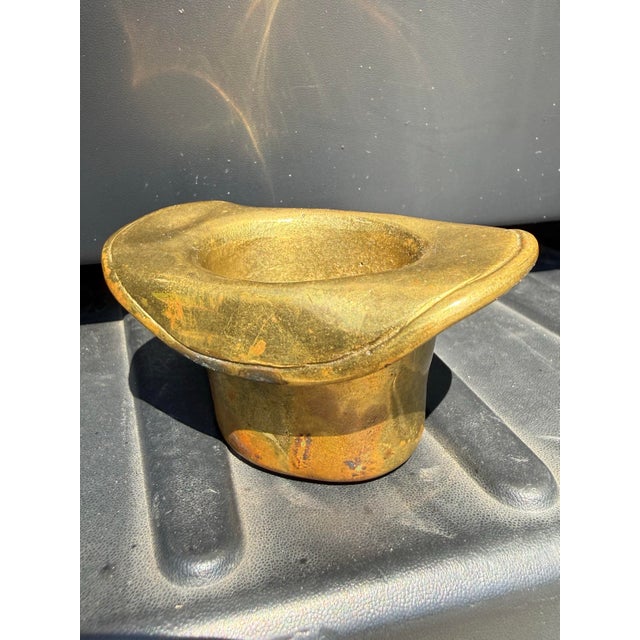 Brass Hat Match Holder and Striker For Sale - Image 4 of 9