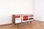 Black Mid-Century Modern Walnut Sideboard with Hand-Painted Pattern, 1960s For Sale - Image 8 of 15