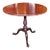 American Mahogany Queen Anne Tilt Top Tea Table 1770's For Sale