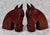 Art Deco Mid-Century Art Deco Teak Carved Horse Library Bookends - a Pair For Sale - Image 3 of 9