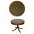 Fine Regency Drum Top Library Table with Aged Green Leather Top For Sale - Image 15 of 15